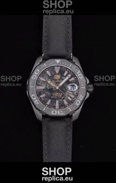 Tag Heuer Aquaracer Calibre 5 Titanium Carbon 41MM 1:1 Mirror Replica Watch 