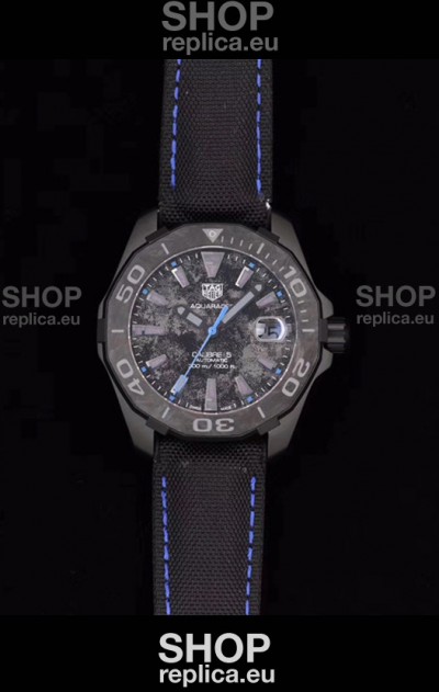 Tag Heuer Aquaracer Calibre 5 Titanium Carbon 41MM 1:1 Mirror Replica Watch 