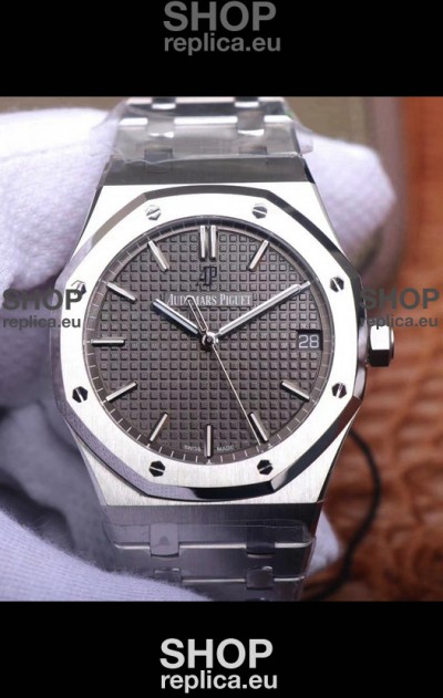 Audemars Piguet Royal Oak 41MM Grey Dial 904L Steel Grey Dial - 1:1 Mirror Replica