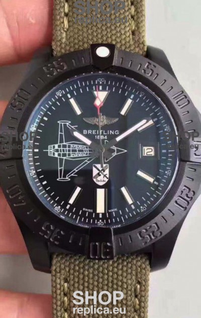 Breitling Avenger II Limited Edition Swiss Replica Watch in PVD Casing 