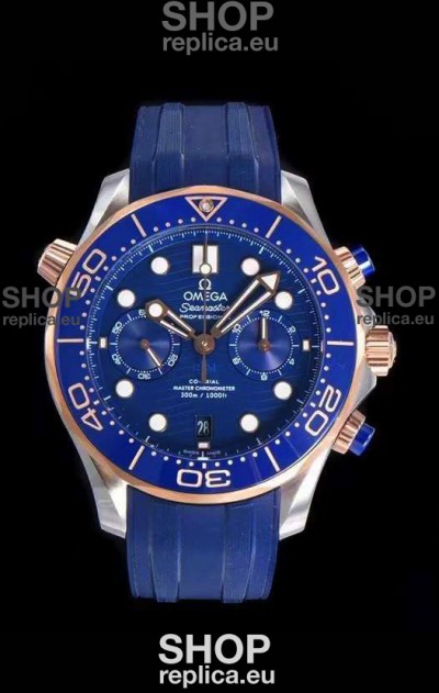 Omega Seamaster Co-Axial Master Chronometer Chronograph Rose Gold 44MM 1:1 Mirror Replica