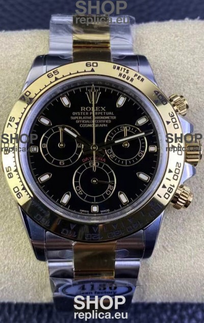 Rolex Daytona Two Tone Yellow Gold 116503 Original Cal.4130 Movement - 1:1 Mirror 904L Steel Watch