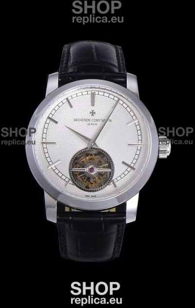 Vacheron Constantin Minute Repeater Tourbillon Swiss Replica Watch in Steel Casing 44MM Steel Casing