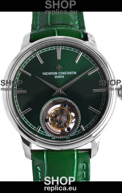 Vacheron Constantin Traditionelle Swiss Tourbillon Steel Casing 1:1 Mirror Replica Watch 