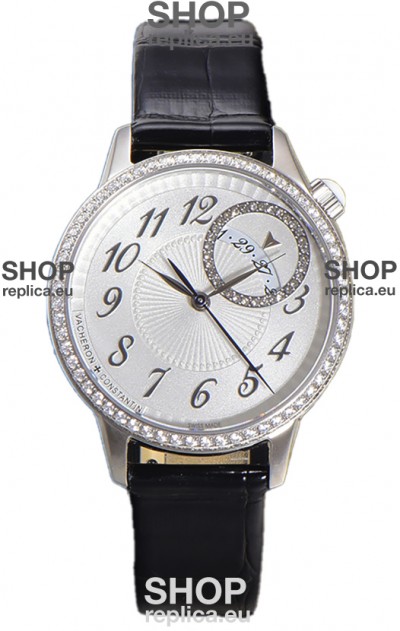 Vacheron Constantin Egerie Muse 904L Steel Casing in White Dial Swiss Replica Watch 