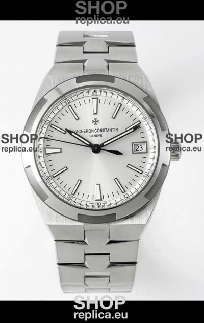 Vacheron Constantin Overseas 1:1 Mirror Swiss Replica Watch in Steel Dial 