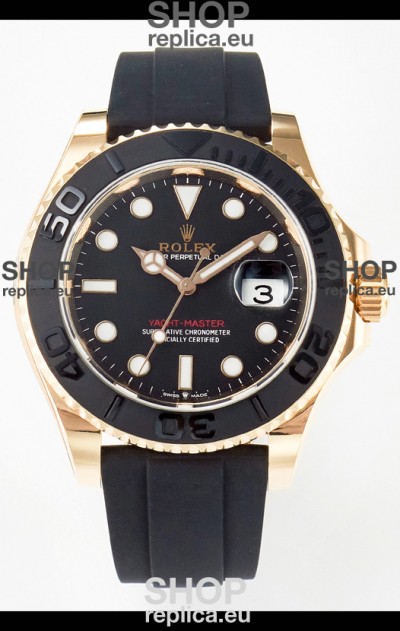 Rolex Yachtmaster Super Clone 126655 Rose Gold 42MM Cal.3235 Swiss 1:1 Swiss Replica