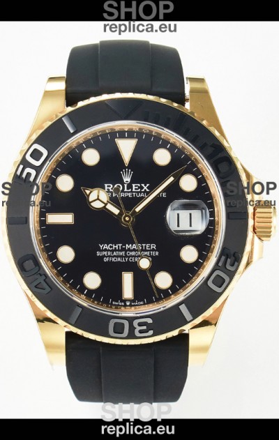 Rolex Yachtmaster Super Clone 226658 Yellow Gold 42MM Cal.3235 Swiss 1:1 Swiss Replica