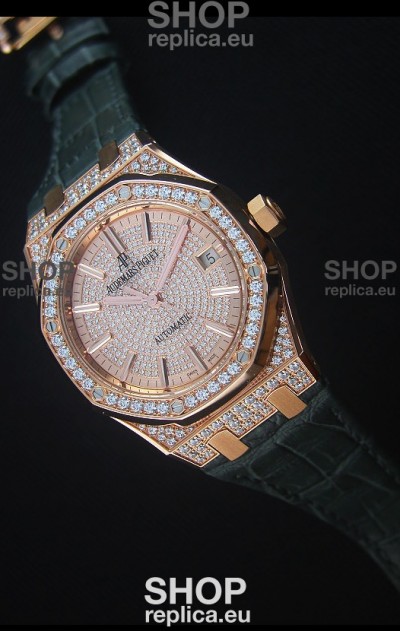 Audemars Piguet Royal Oak 15402OR.ZZ.D003CR.01 37MM 1:1 Mirror Replica Swiss Watch 