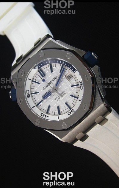Audemars Piguet Royal Oak New Diver 1:1 Swiss Replica Watch in White