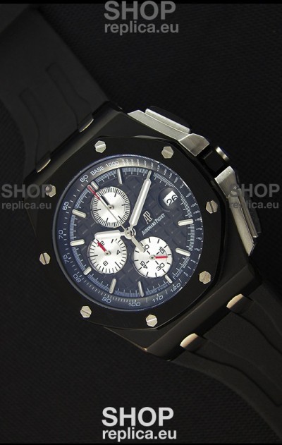 Audemars Piguet Royal Oak Offshore Chronograph Swiss Quartz Replica Watch PVD Case