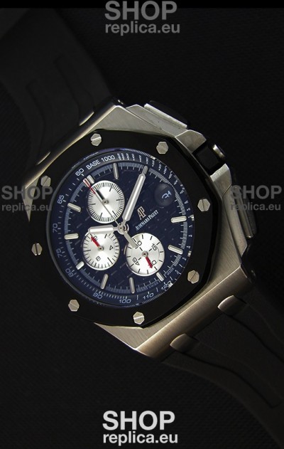Audemars Piguet Royal Oak Offshore Chronograph Swiss Quartz Replica Watch Stainless Steel Case