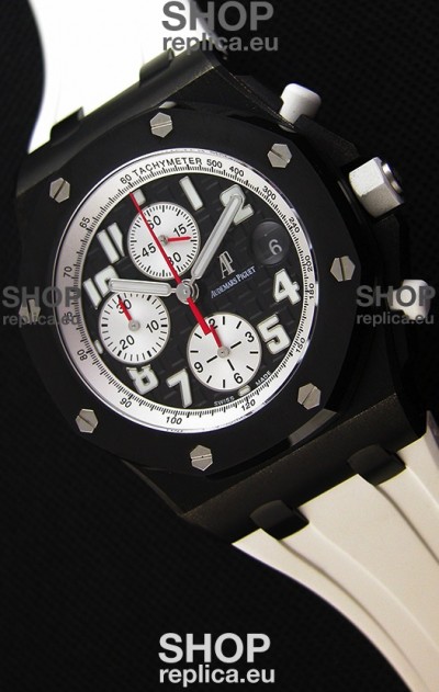 Audemars Piguet Royal Oak Offshore Black & White Marcus Edition 1:1 Mirror Replica Watch 
