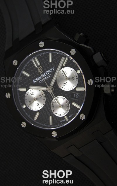 Audemars Piguet Royal Oak Chronograph Black Dial Swiss Replica Watch