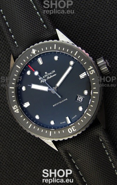 Blancpain Fifty Fathoms BATHYSCAPHE Edition Swiss Replica 1:1 Swiss Watch 