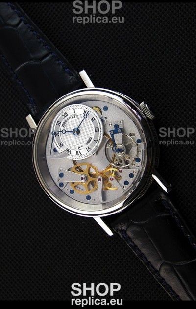 Breguet Tradition 7057BB/11/9W6 Pink Gold Dual Tourbillon Swiss 1:1 Mirror Replica Watch