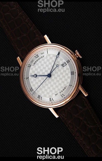 Breguet Classique 5177BR/12/9V6 Rose Gold Watch with Roman Hour Markers