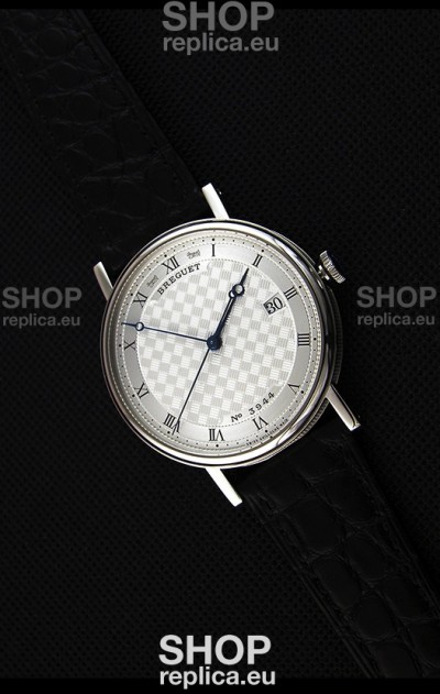 Breguet Classique 5177BB/12/9V6 Stainless Steel Watch with Roman Hour Markers