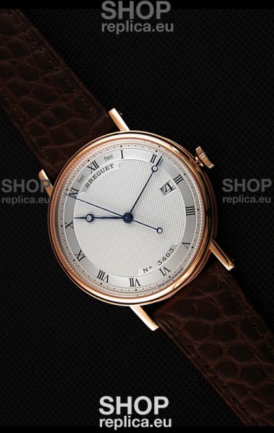 Breguet Classique 5177BR/15/9V6 Rose Gold Watch with Roman Hour Markers
