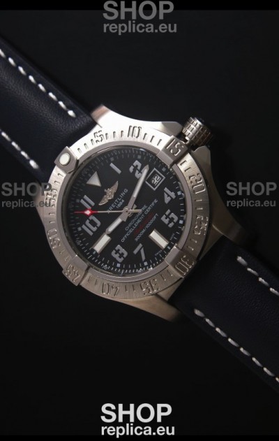 Breitling Avenger II Seawolf Black Dial 45MM - 1:1 Mirror Replica Watch
