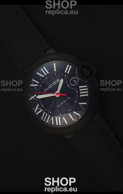 Cartier Ballon Bleu 42MM DLC Coated Swiss Replica Watch