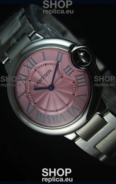 Ballon De Bleu Pink Dial Watch 36MM with Swiss Quartz Movement