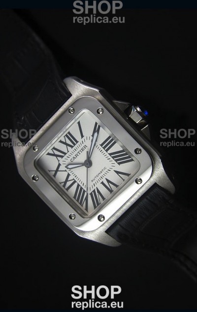 Cartier Santos 100 42MM Swiss Casing Watch with Japanese Movement 