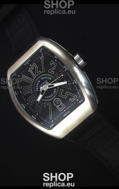 Franck Muller Vanguard Swiss Replica Watch in Stainless Steel Case