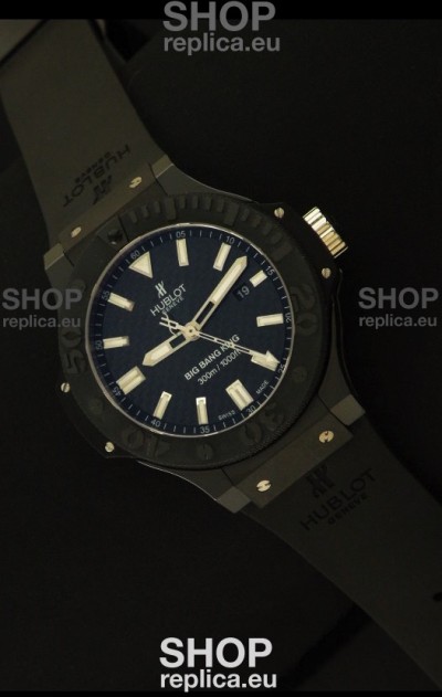 Hublot Big Bang Kind Full Ceramic Carbon Dial 1:1 Mirror Edition Swiss Replica Watch 