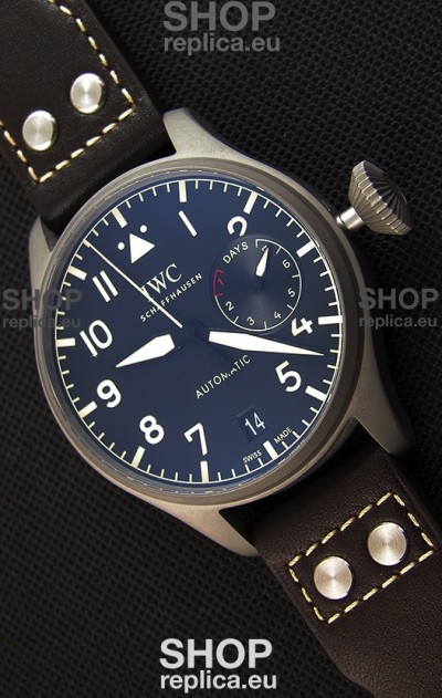 IWC Big Pilot's IW501004 Heritage Titanium Swiss - Functional Power Reserve 1:1 Mirror Replica