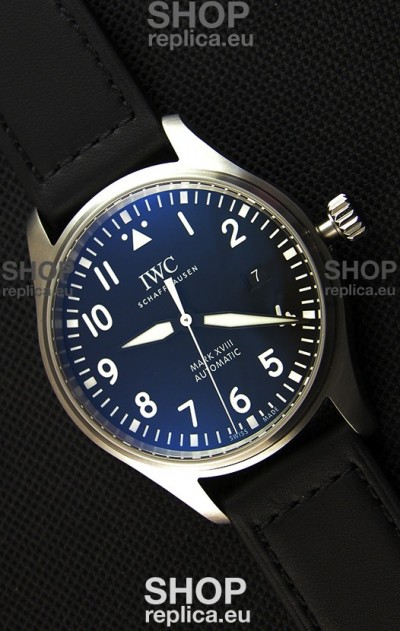IWC Pilot's MARK XVIII IW327009 Black Dial Swiss Replica Watch 1:1 Mirror Edition