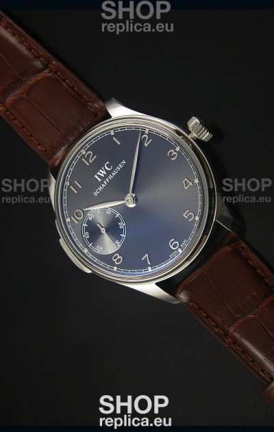 IWC Portuguese Handwind Ref# IW5242 Swiss 1:1 Mirror Grey Dial Watch