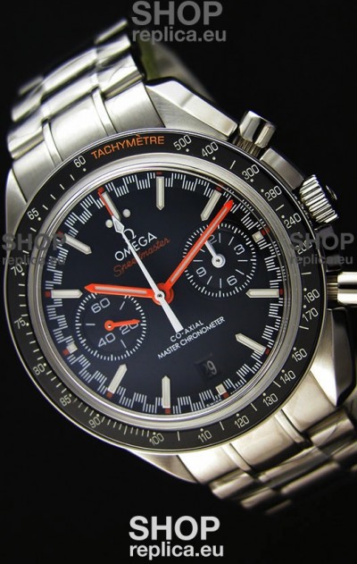 Omega Speedmaster Racing Co-Axial Master Chronograph Swiss Replica Watch Black Dial
