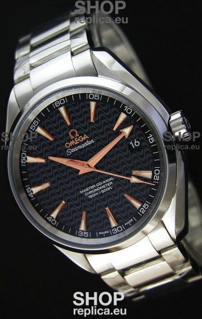 Omega Seamaster Aqua Terra Co-Axial Black Limited Edition Swiss 1:1 Mirror Replica