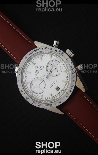 Omega Speedmaster 57 Co-Axial Chronograph Watch in Leather Strap