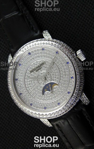Patek Philippe Complications 4968/G Swiss Replica Steel Case Watch 