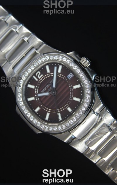 Patek Philippe Ladies Nautilus Stainless Steel Watch 36MM 