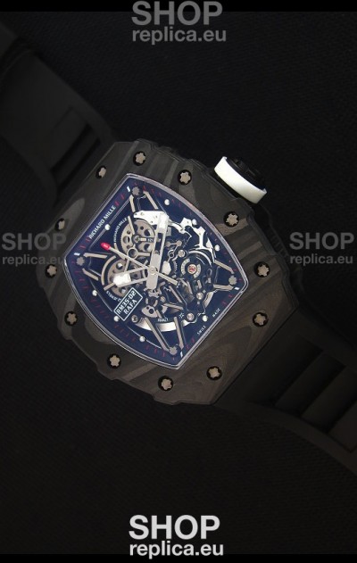 Richard Mille RM035-2 Rafael Nadal Forged Carbon Case with White Crown
