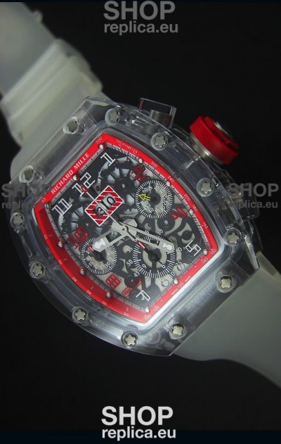 Richard Mille RM056-1 Tourbillon Felipe Massa Chronograh Red Bezel Watch