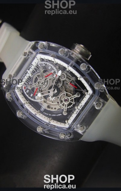 Richard Mille RM56-01 AN Saphir White Edition Replica Watch 