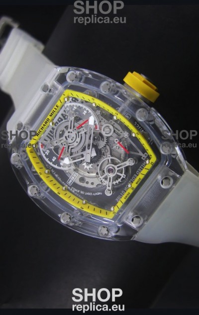 Richard Mille RM56-01 AN Saphir Yellow Edition Replica Watch 