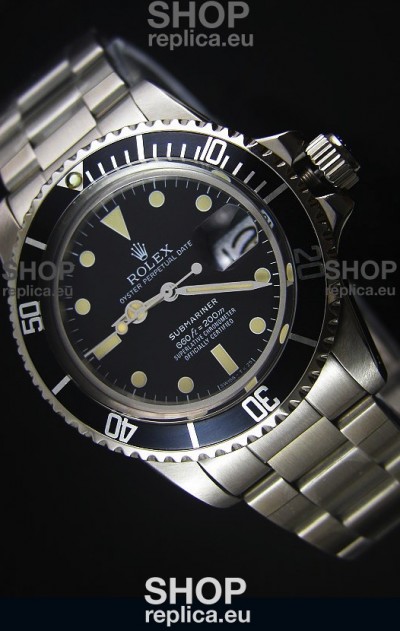 STEELMOVEMENT - Rolex Submariner 1680 Vintage Edition Japanese Movement Watch