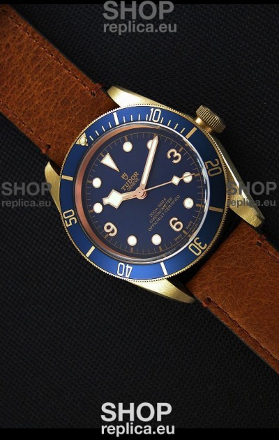 Tudor Heritage Bronze Black Bay Blue Bucherer Limited Edition Swiss Watch 1:1 Mirror Replica
