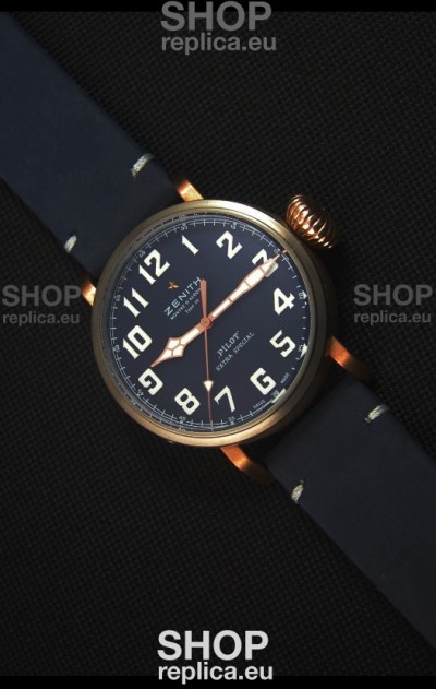 Zenith Pilot Type 20 Extra Westime Vintage Edition in Rose Gold Case