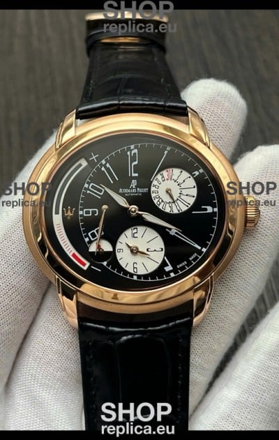 Audemars Piguet Millenary 26150OR Swiss Replica Watch Black Dial 