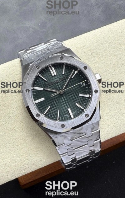 Audemars Piguet Royal Oak 15510ST 41MM Green Dial Super Clone Replica Watch