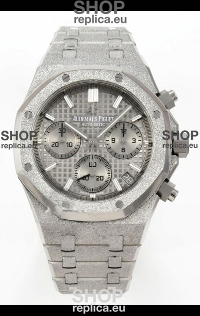 Audemars Piguet Royal Oak Chronograph 26240BC Frosted Grey Dial Super Clone Watch 