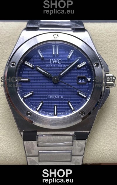 IWC Super Clone Ingenieur IW3289 Blue Dial Swiss Replica Watch 
