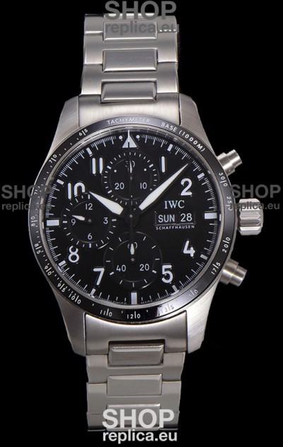 IWC Pilot's IW388305 Super Clone Chronograph 41 Mercedes-AMG Steel Watch