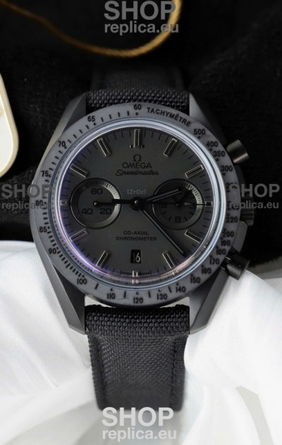 Omega Speedmaster Dark Side of the Moon Black Strap - 1:1 Super clone Replica Watch